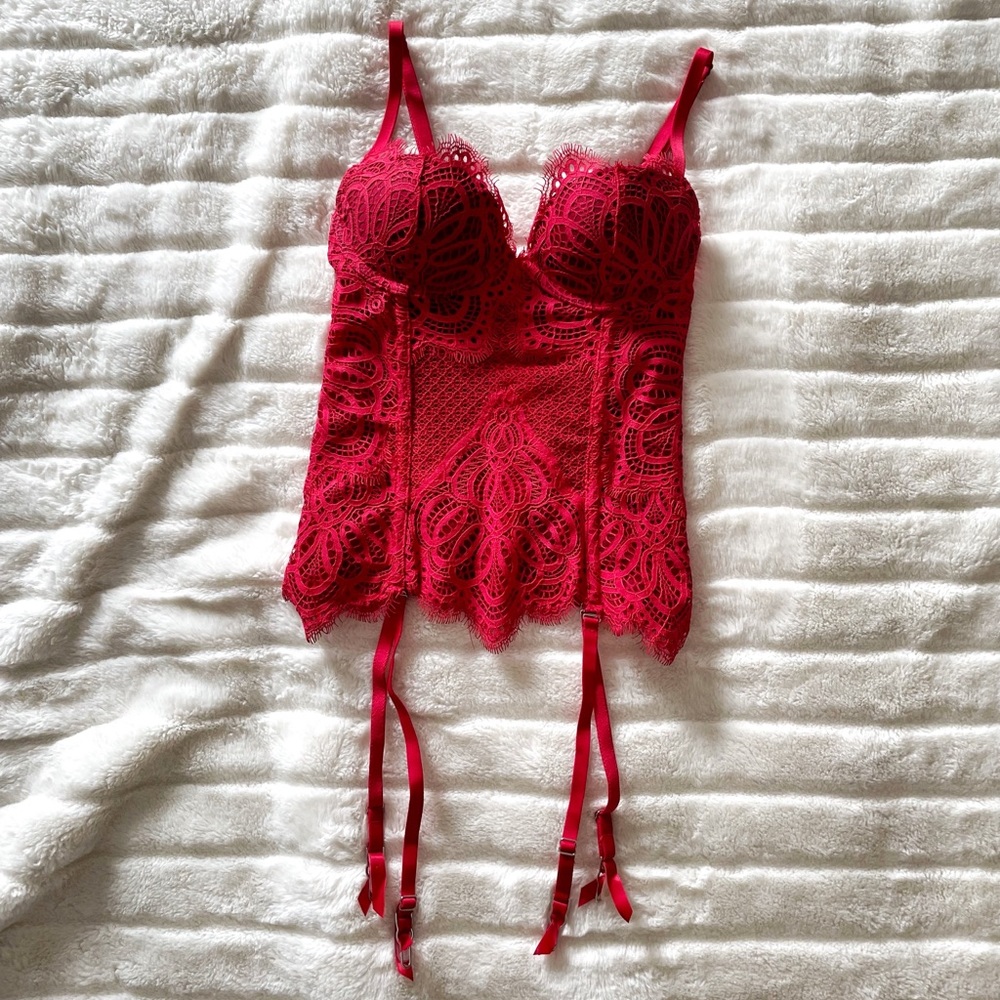 Victoria’s Secret Red Bustier